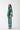 The Canvas Collection Women Saloma Kaftan Set Emerald Green Ivy Print
