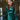 The Lumiere Collection Girl Gala Satin Set in Shiny Emerald Teal - Umbi