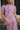 The Lumiere Collection Girl Valencia Kurung Set in Ballerina Pink Lily Lace - Umbi