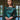 The Lumiere Collection Women Gala Satin Set in Shiny Emerald Teal - Umbi