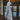 The Lumiere Collection Women Gala Satin Set in Shiny Silver - Umbi