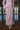 The Lumiere Collection Women Valencia Kebaya Set in Ballerina Pink Lily Lace - Umbi