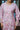 The Lumiere Collection Women Valencia Kebaya Set in Ballerina Pink Lily Lace - Umbi