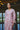 The Lumiere Collection Women Valencia Kebaya Set in Ballerina Pink Lily Lace - Umbi
